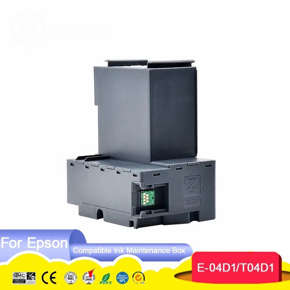 Epson T04D1 Ecotank ET-4856 Muadil Atık Kutusu Bakım Kiti C13T04D100