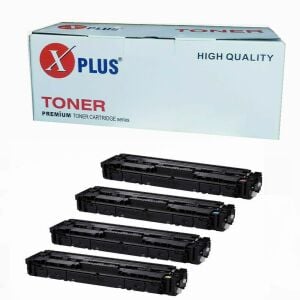 XPLUS HP 203A CF540A HP COLOR LASERJET M254DW M254NW MUADİL TONER SETİ