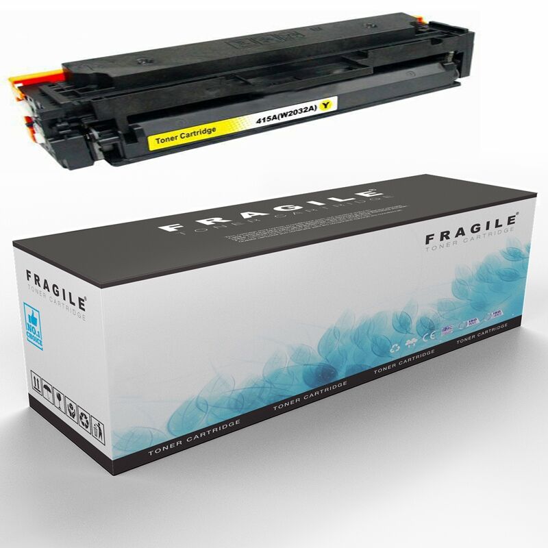 HP 415A W2032A / Canon CRG-055 Uyumlu CHİPSİZ Sarı İthal Muadil Toner