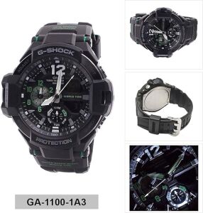 Casio GA-1100-1A3 G-Shock Erkek Kol Saati