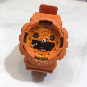 Casio GA-100RS-4A G-Shock Erkek Kol Saati