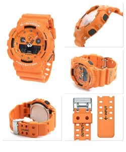 Casio GA-100RS-4A G-Shock Erkek Kol Saati