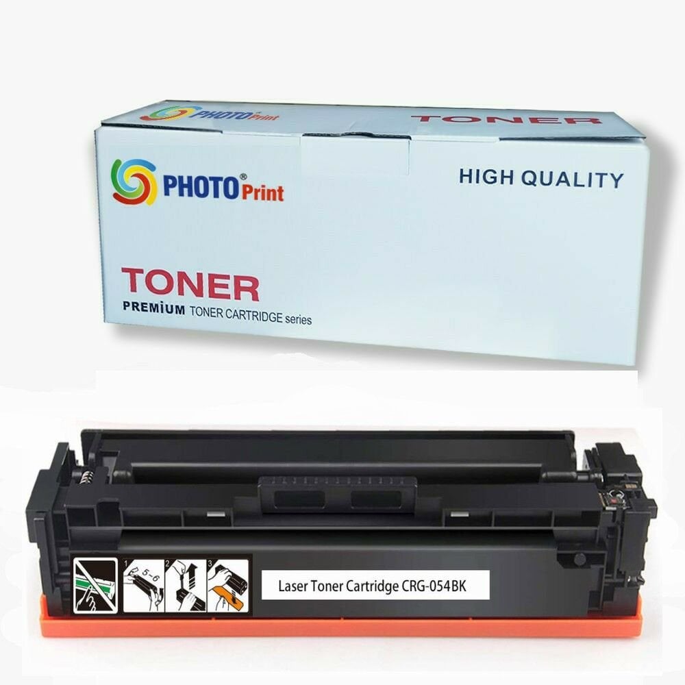 Photo Print Canon I-Sensys Mf 644CDW CRG054 Bk Siyah Muadil Toner (1.500 Sayfa)