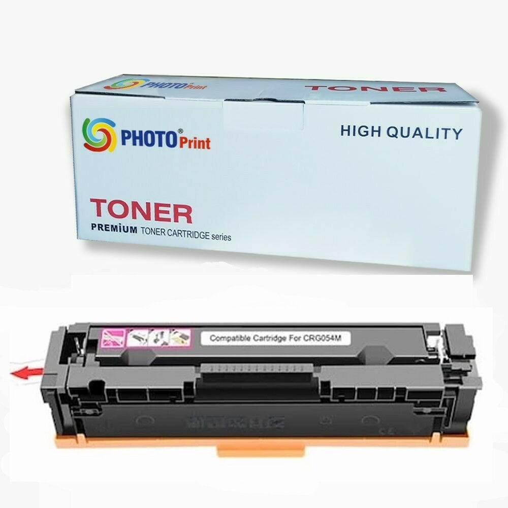 Photo Print Canon CRG-054 / Hp CF543A Uyumlu M Kırmızı Ithal Muadil Toner (1.500 Sayfa)