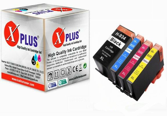 XPlus® Hp OfficeJet 6815 Muadil Kartuş Set 4 Renk Takım  934XL/935XL