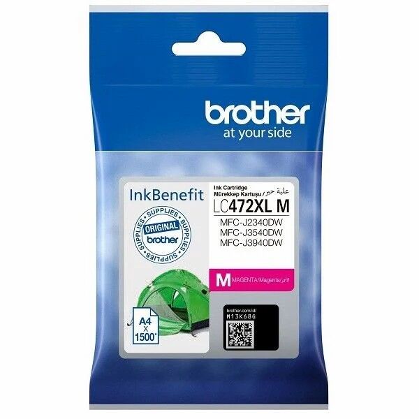 Brother MFC-J3540DW LC472XL M Kırmızı Yüksek Kapasite Orijinal  Kartuş  1500 Sayfa