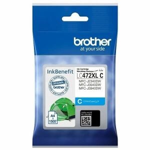 Brother MFC-J2340DW LC472XL C Mavi Yüksek Kapasite Orijinal  Kartuş  1500 Sayfa