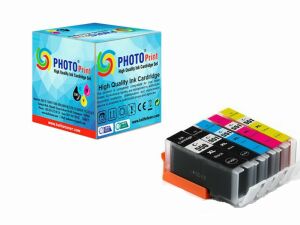 Canon Pixma Mx 725  PGI-550XL CLI-551XL Chipli Muadil Kartuş Seti