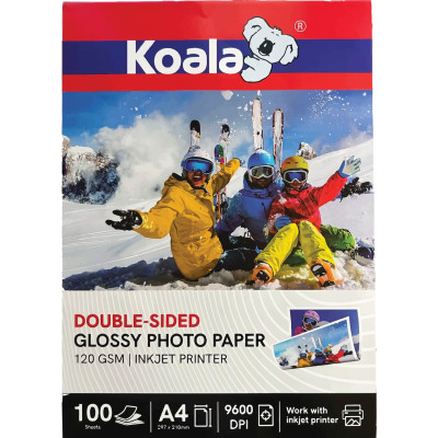 Canon GI-490 G2410 Fotoğraf Kağıdı A4 Premium Parlak Çift Taraflı 120 gr 100 Adet