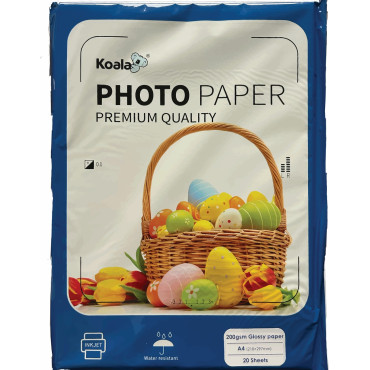 Canon Pixma G1560 Fotoğraf Kağıdı A4 Premium Parlak 200 gr 20 Adet