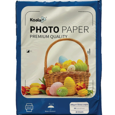 Canon Maxify GX4020  Fotoğraf Kağıdı  A4 Premium Parlak 200 gr 20 Adet