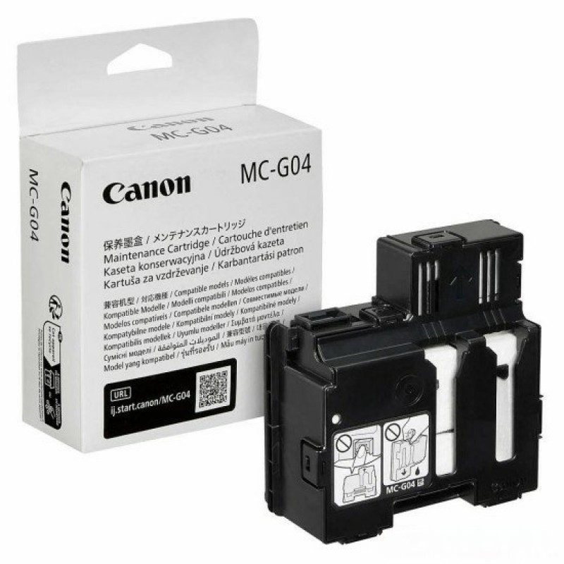 Canon Pixma G4470 MC-G04 Orijinal Atık Kutusu Bakım Kartuşu