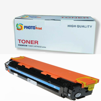 HP CB541A 125A Color Laserjet MFP CM1312nfi C Mavi İthal Muadil Toner (1.400 Sayfa)
