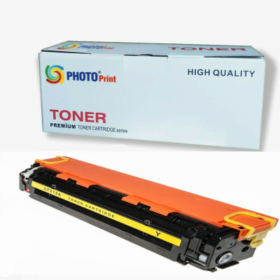 HP CE322A Color Laserjet CM1415fn Y Sarı İthal Muadil Toner (1.400 Sayfa)