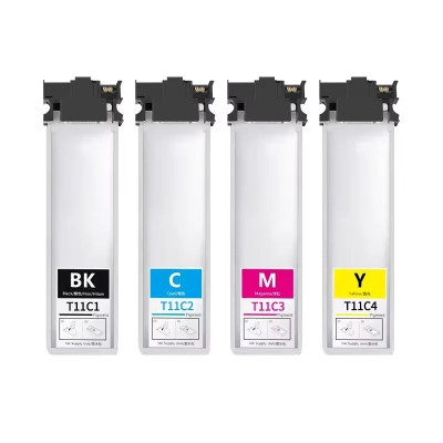 Epson WorkForce Pro (C5390/C5890) T11C1 XL  C13T11C240 4 Renk İthal Muadil Kartuş Seti 3.000 Sayfa