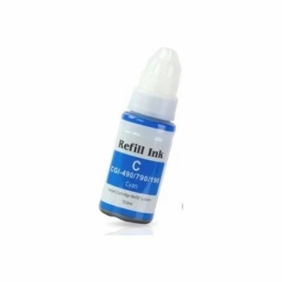 Canon Pixma G4410 GI-490C Mavi Muadil Mürekkep 70 ML