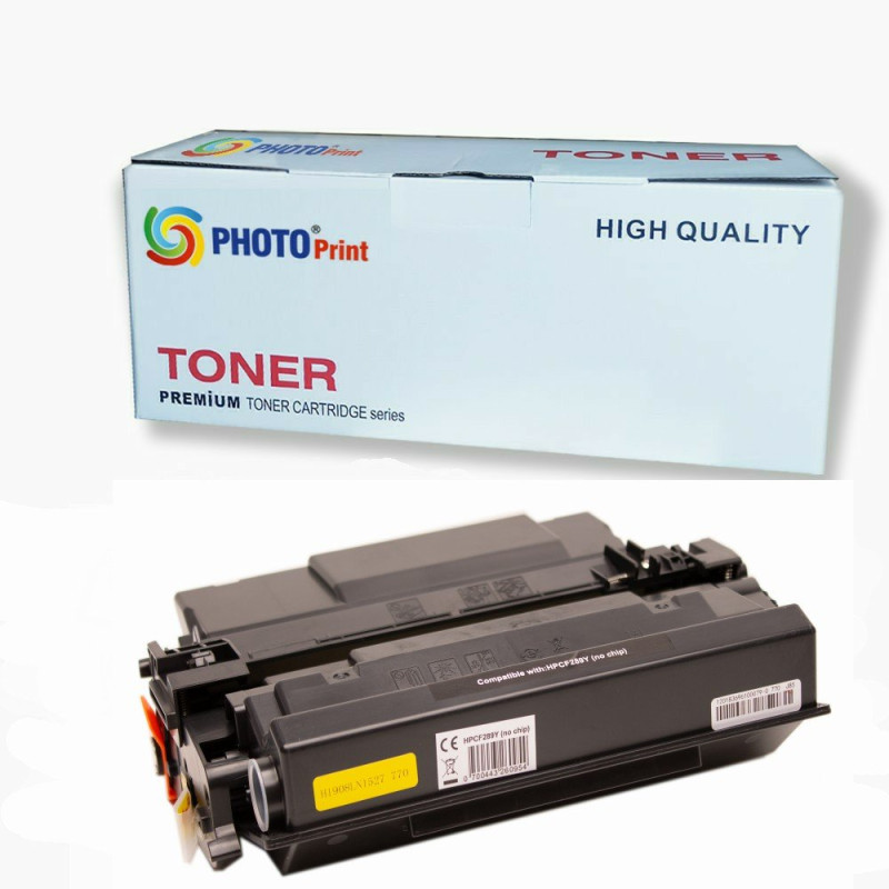 HP LaserJet Managed E 50145dn CF289Y İthal Muadil Siyah Toner CHİPSİZ  20.000 Sayfa