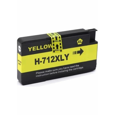 Hp DesignJet Studio Steel 36-in 712 Sarı İthal Muadil Kartuş / 800 Sayfa
