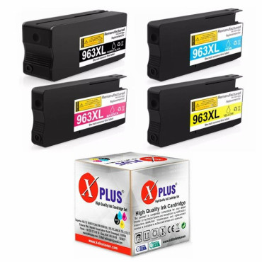 Xplus 9020 All-in-One 963XL-967XL 4 Renk Muadil Kartuş Set 1.600 Sayfa