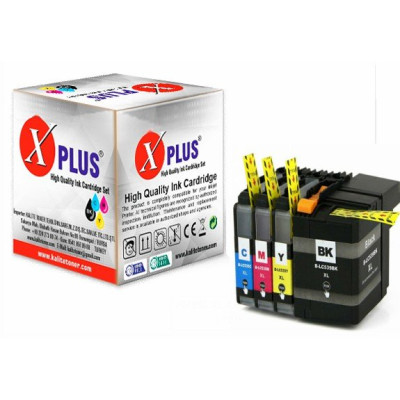 Brother MFC-J3720 Uyumlu Yüksek Kapasite 4 Renk Muadil Kartuş Seti