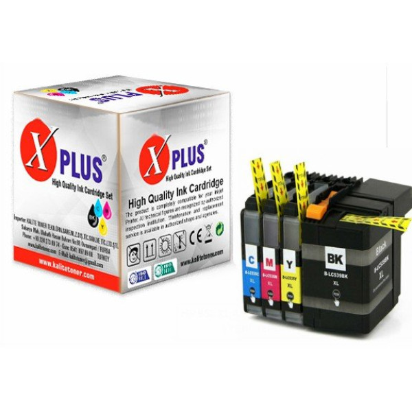 Brother MFC-J3720 Uyumlu Yüksek Kapasite 4 Renk Muadil Kartuş Seti
