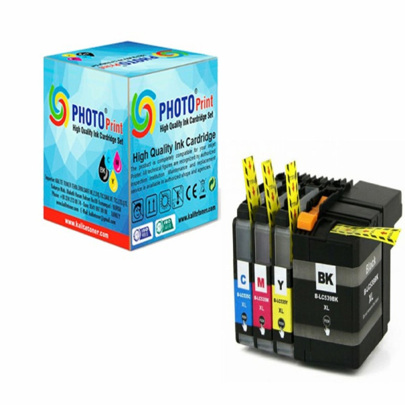 Brother LC565XL LC569XL Muadil Kartuş Set/ MFC-J2310 /MFC-J2510 / MFC-J3520 / MFC-J3720