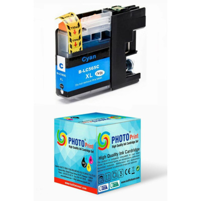 Brother LC-565XL Mavi MFC-J2510 Yüksek Kapasite İthal Muadil Kartuş 1.500 Sayfa