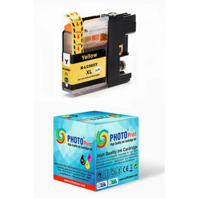 Brother LC-565XL Sarı MFC-J2510 Yüksek Kapasite İthal Muadil Kartuş 1.500 Sayfa