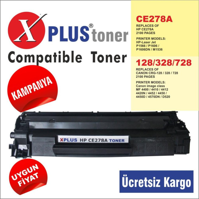 CANON CRG 728 Muadil TONER-4400-4410-4430-4450-4420-D520-4570