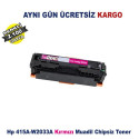 Hp W1A79A|Hp W1A80A|Hp W1A78A|415A 1 SET Çipsiz Muadil Toner