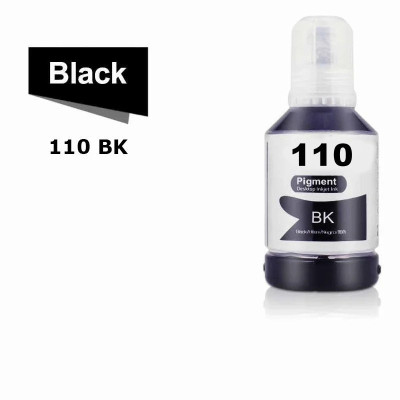 Epson 110 EcoTank M2170 Siyah Pigmentli İthal Muadil Mürekkep - 127 ML