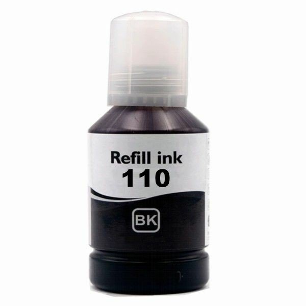 Epson 110 EcoTank M2120 Siyah Pigmentli İthal Muadil Mürekkep - 127 ML