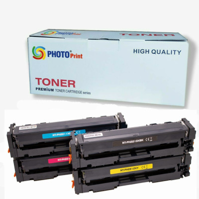 Hp Color LaserJet Pro M155nw / M182n / M182nw / M183fw  216A Chipli 4 Renk İthal Muadil Toner Seti 1.000 Syf