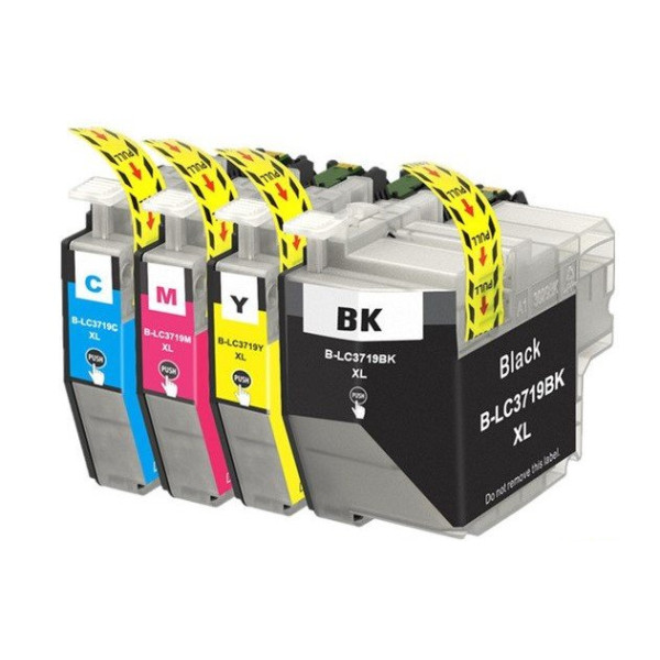 Brother MFC-J3930DW SERİSİ LC3719XL 4 RENK Muadil KARTUŞ SETİ
