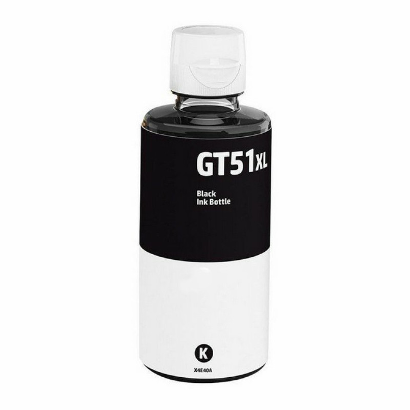 Hp GT51-53XL  Smart Tank 319 Uyumlu Siyah İthal Muadil Mürekkep
