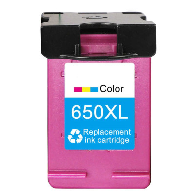 Hp Deskjet 2546 650XL Renkli Yüksek Kapasite İthal Muadil Kartuş 500 Sayfa