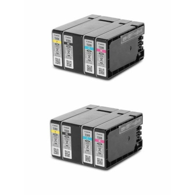 Canon MAXIFY MB2350 PGI-1500  4 Renk BKCMY Kartuş Seti  2 Takım