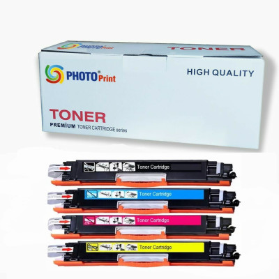 Hp 126A MFP M175t CE310A-311A-312A-313A Uyumlu 4 Renk Muadil Toner Seti 1300 Sayfa