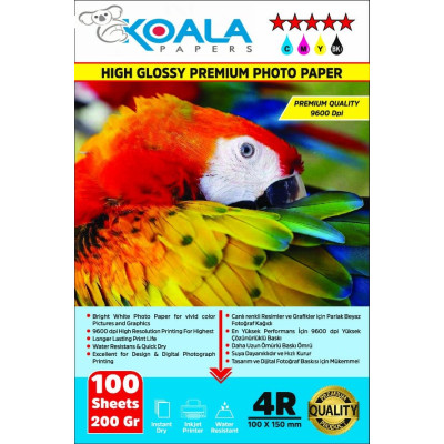 Epson L3152 Evertday Premium Parlak 10x15cm Fotoğraf kağıdı 200 gr. 100 Adet