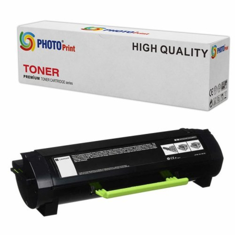 Lexmark MS811n  / Lexmark 525H / 52D5H00 Muadil Toner Çipli 25000 Sayfa