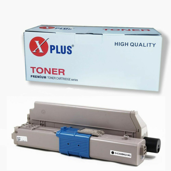 OKI  MC363dn  C332 / MC363  Siyah İthal Muadil Toner 3.500 Syf Renkli