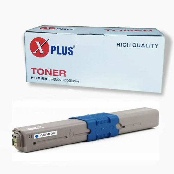 OKI MC363dn  C332 / MC363  Mavi İthal Muadil Toner 3.000 Syf Renkli