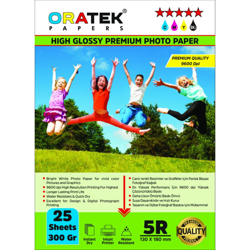 Canon GI-46 GX7050 Evertday Evertday Premium Parlak 13x18cm Fotoğraf kağıdı 300 gr. 25 Adet
