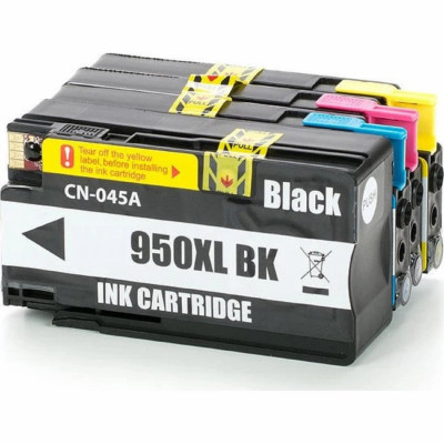 XPlus® Hp Officejet Pro 8625  Kartuş Set 4 Renk Takım Muadil Yüksek Kapasite  950XL-951XL