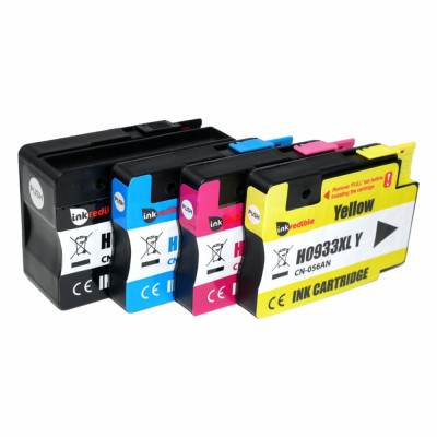 Photo Print® HP Officejet 6100 Kartuş Set 4 Renk Takım Muadil Yüksek Kapasite 932XL-933XL