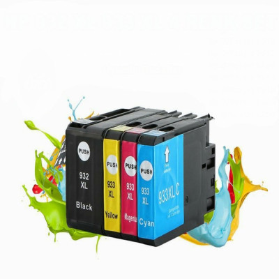 HP 932/933XL Officejej 7110 4 Renk Muadil Kartuş Seti