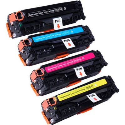 XPlus®  Laserjet M176N Uyumlu Renkli Muadil Toner Seti CF350A-351A-352A-353A