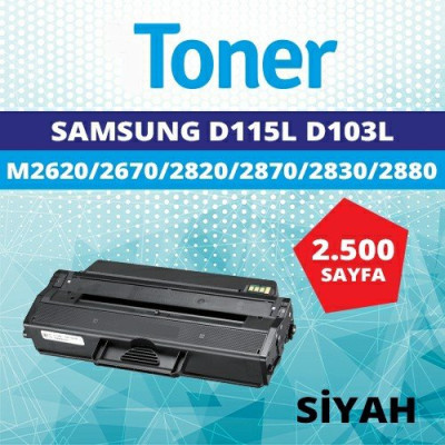 PP Samsung Xpress SL-M2670N D115L Chipli İthal Muadil Toner 2.500 Sayfa