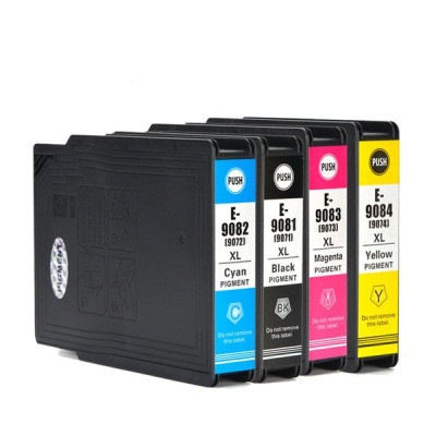 Photo Print® Epson WorkForce Pro WF-6590DWF T9081-9084XL / T9071-9074XL Kartuş TAKIM SET