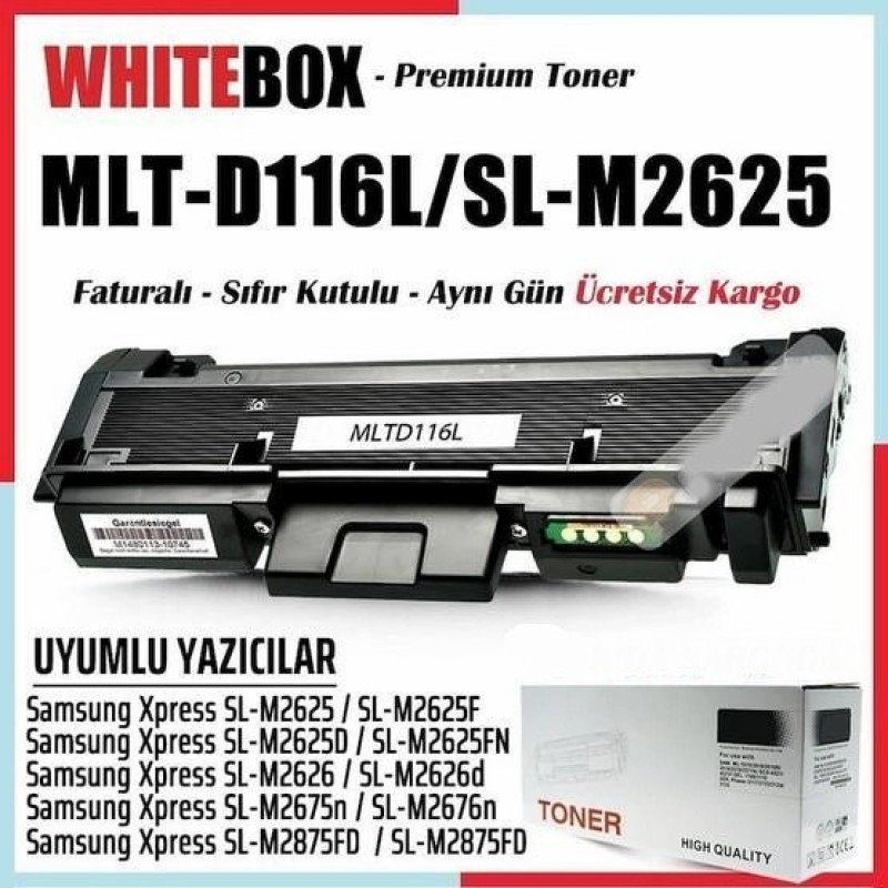 Samsung Xpress SL-M2676FN D116L Chipli İthal Muadil Toner 3.000 Sayfa